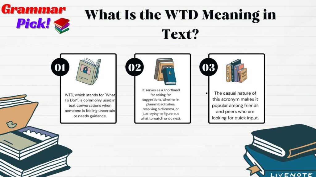 What Is the WTD Meaning in Text?