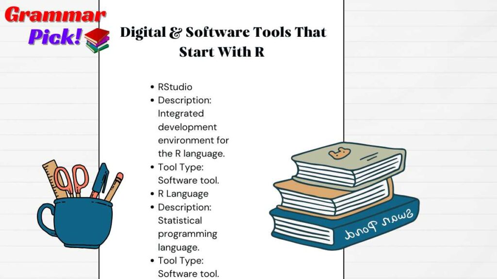Digital & Software Tools That Start With R