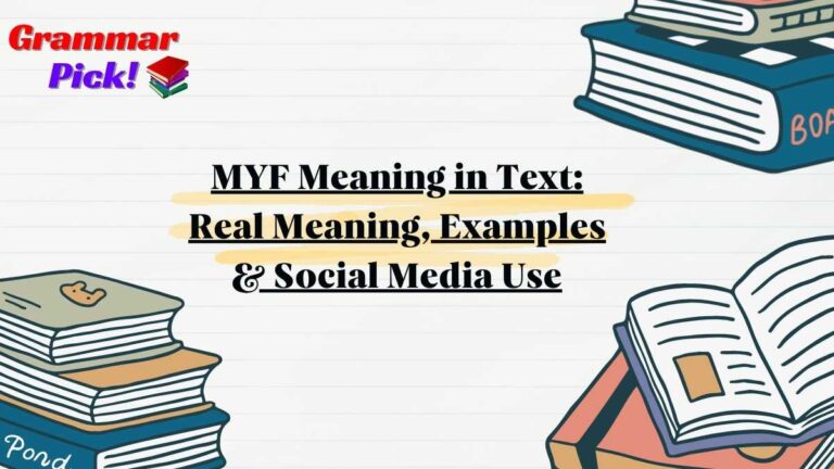MYF Meaning in Text