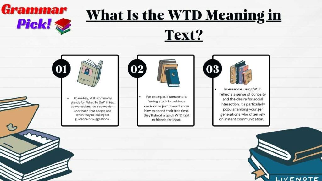 What Is the WTD Meaning in Text